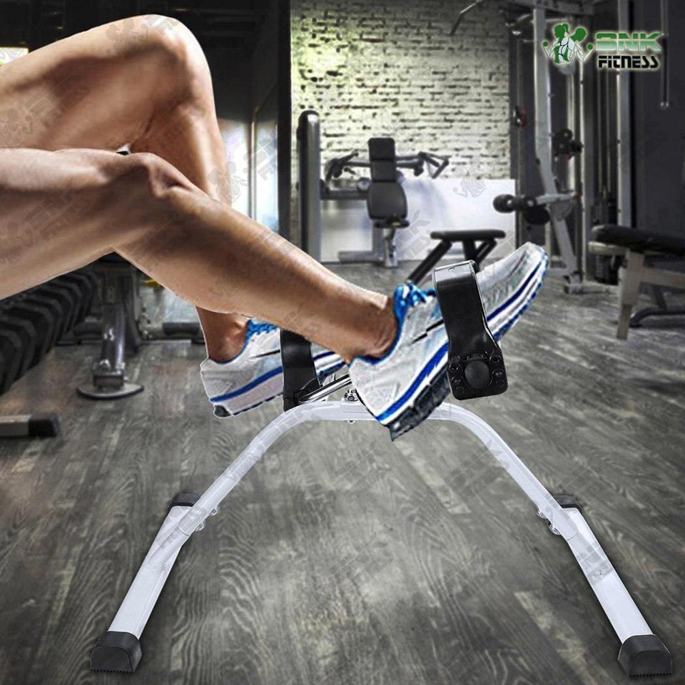 SNK FITNESS Foot Pedal Exerciser - Portable Foot, Hand, Arm, Leg Exercise Pedaling Machine - Mini Stationary Bike Pedal