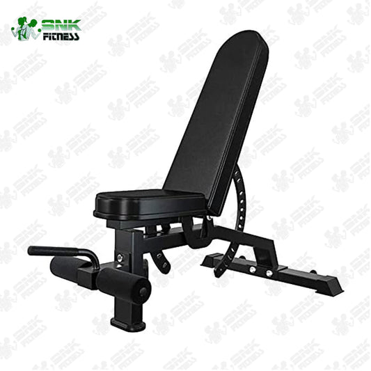 HEAVY DUTY COMMERCIAL GRADE BENCH - Adjustable Flat Incline Decline Weight Bench Press Sit Up Bench (Imported)
