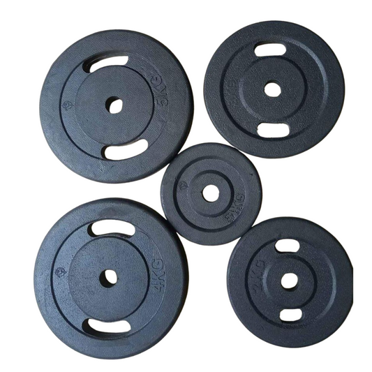 Rubber Weight Plates 1 inch Hole 1kg to 10kg, weight for home gym