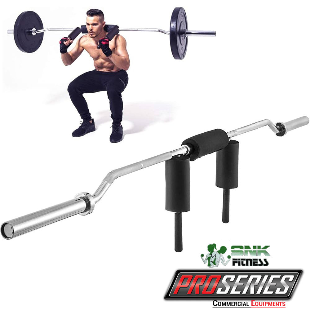 Powerlift Safety Squat Bar Olympic Safety Squat Bar Commercial SNK