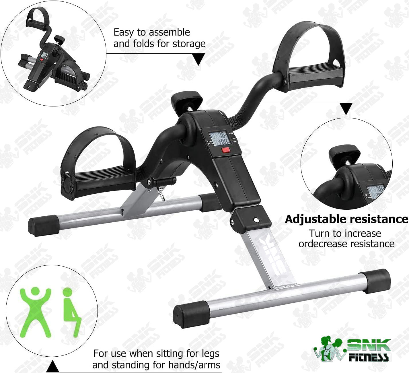 Mini exercise bike