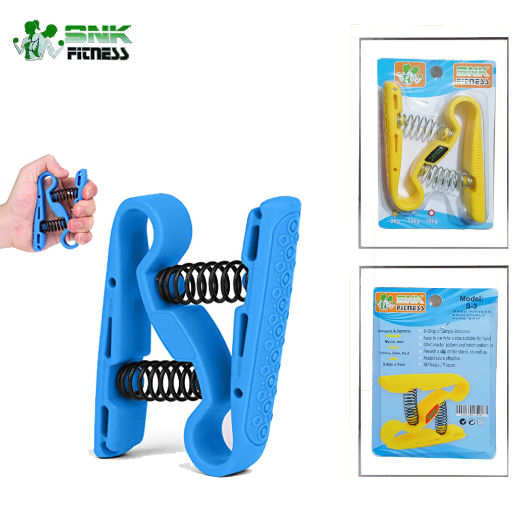 Adjustable Hand Gripper | Hand Grip Strengthener for Gym, Home & Physiotherapy (Up to 60kg Resistance)
