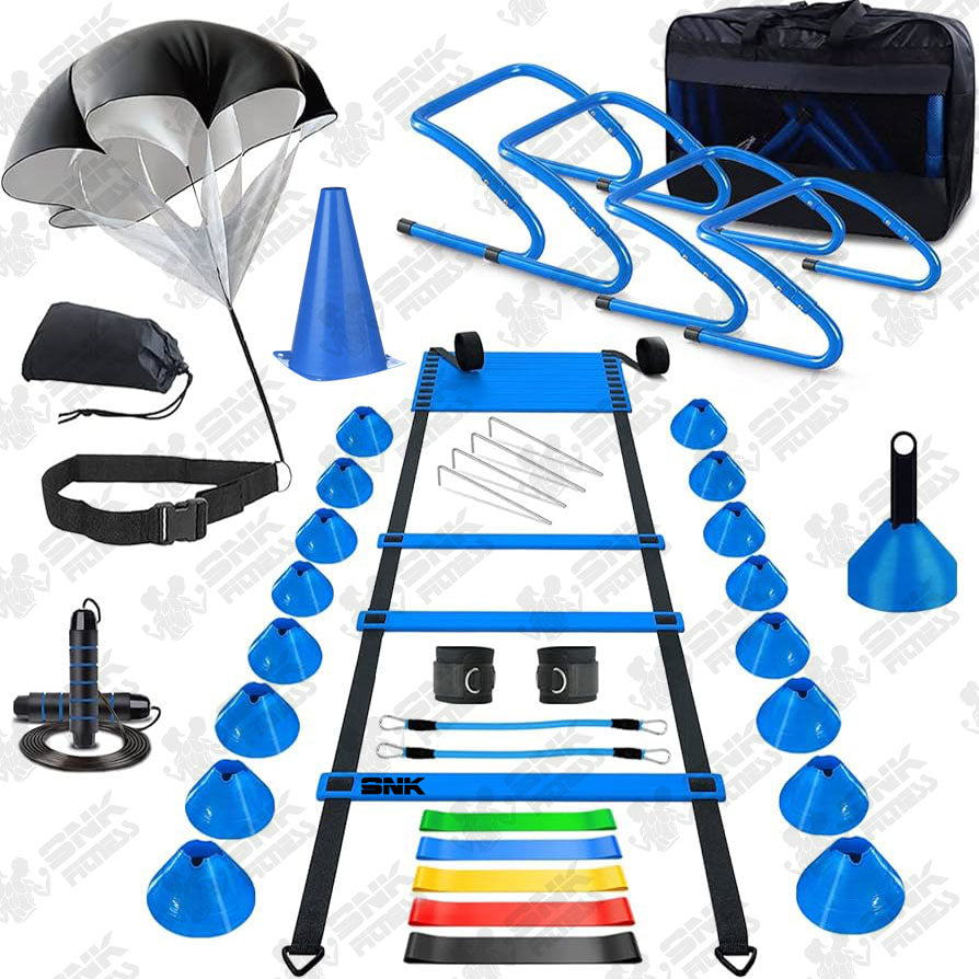 training equipments for Football, cricket, futsal, hockey, fitness training, agility drills, and speed workouts in pakistan