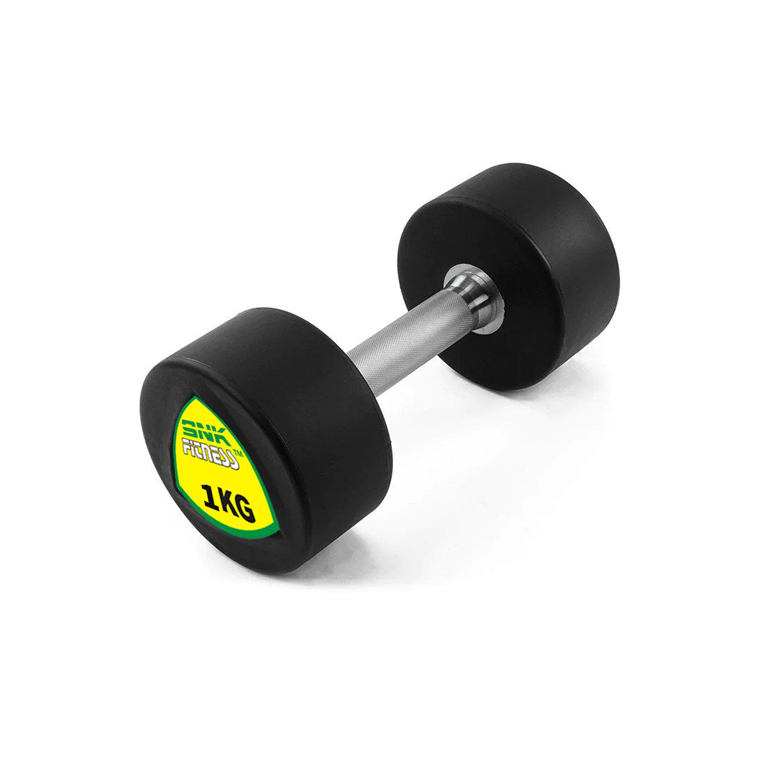 SNK FITNESS Rubber Coated Dumbbell - New Stylish Design Dumbbells Available in 2kg, 3kg, 4kg, 5kg, 6kg, 7kg 8kg 10kg