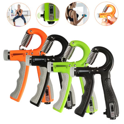 Adjustable Hand Gripper | Hand Grip Strengthener for Gym, Home & Physiotherapy (Up to 60kg Resistance)