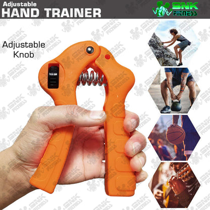 Adjustable Hand Gripper | Hand Grip Strengthener for Gym, Home & Physiotherapy (Up to 60kg Resistance)