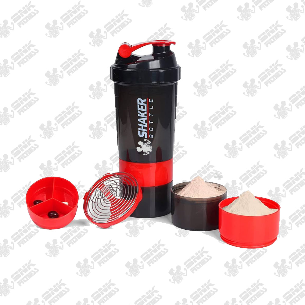 SNK FITNESS Smart Protein Shaker Bottle for gym & Sports 500 Ml