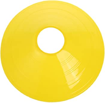 Football Training Cones Pack of 50 / 24 / 12 Soccer Football Sports Speed Training Tool - Football marking