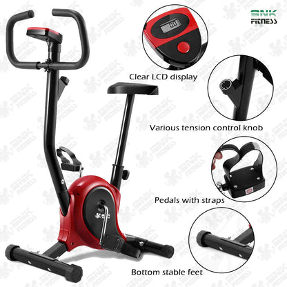 Exercise Bike Training Bicycle Cardio Fitness Sports Cycling Workout Home Gym