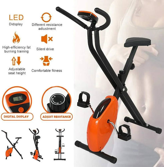 Foldable Exercise X Bike – Best Indoor Exercise Bike for Home Workout in Pakistan