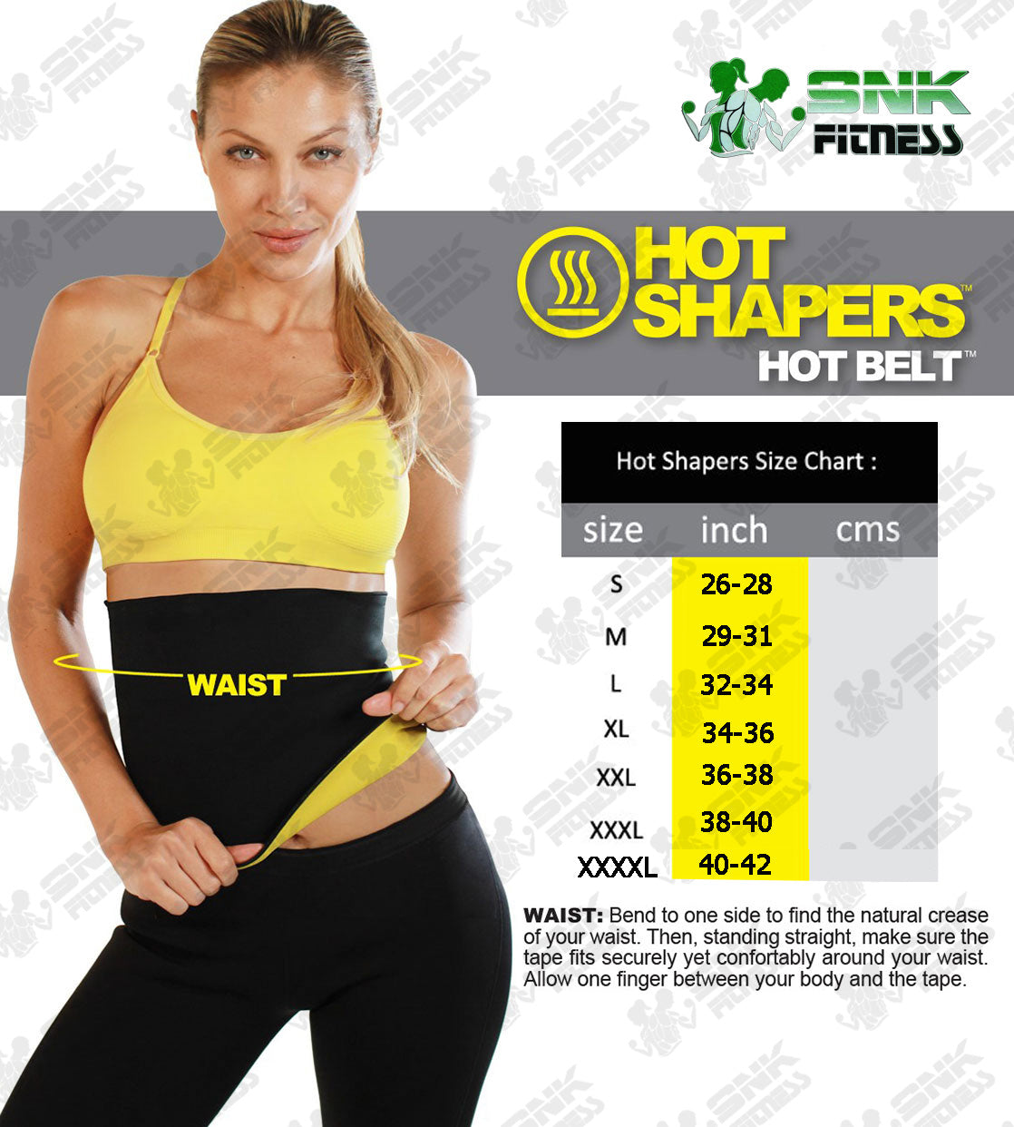 Hot Shaper Sweat Belt for Men & Women – SNK Fitness