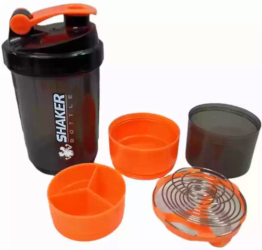 SNK FITNESS Smart Protein Shaker Bottle for gym & Sports 500 Ml