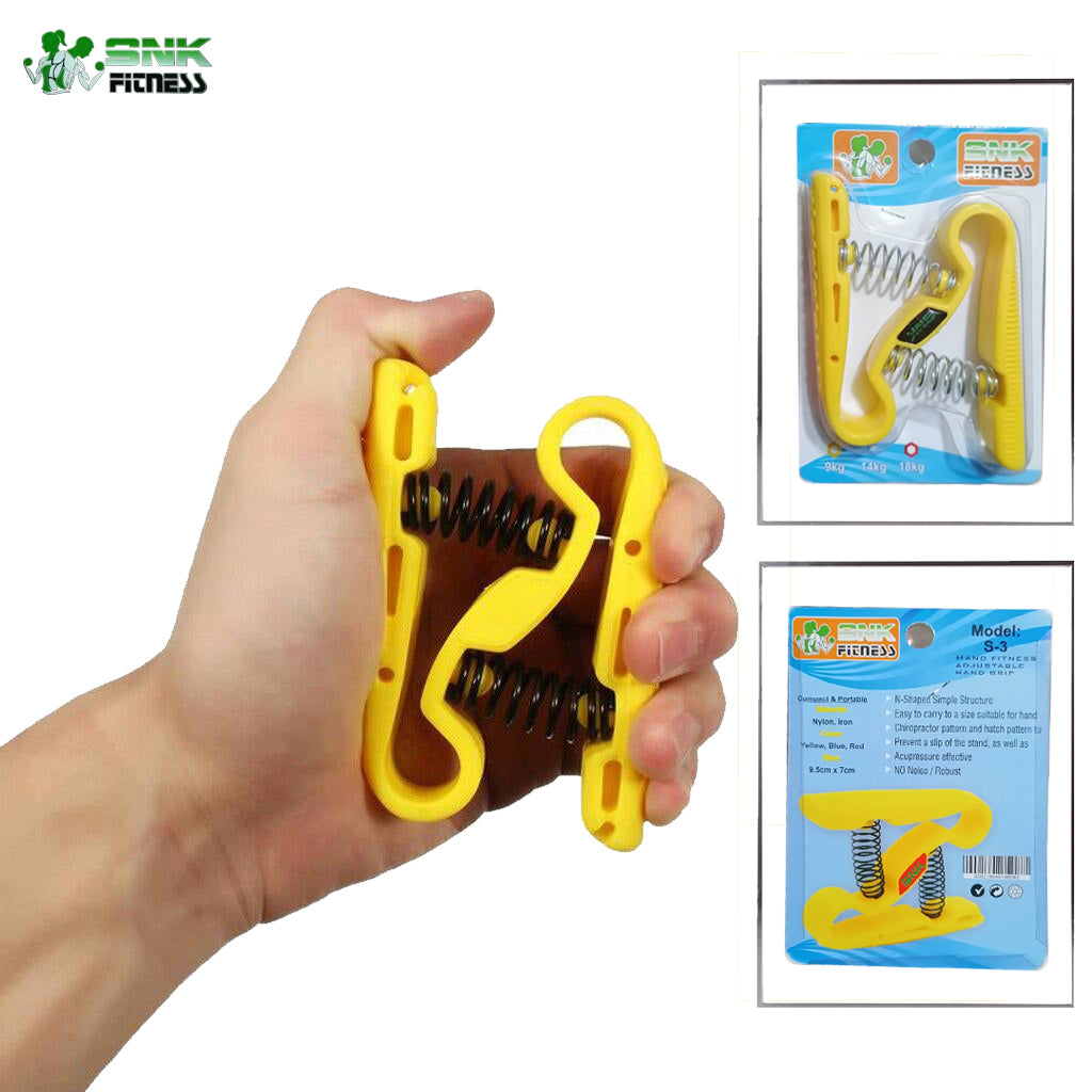 Adjustable Hand Gripper | Hand Grip Strengthener for Gym, Home & Physiotherapy (Up to 60kg Resistance)